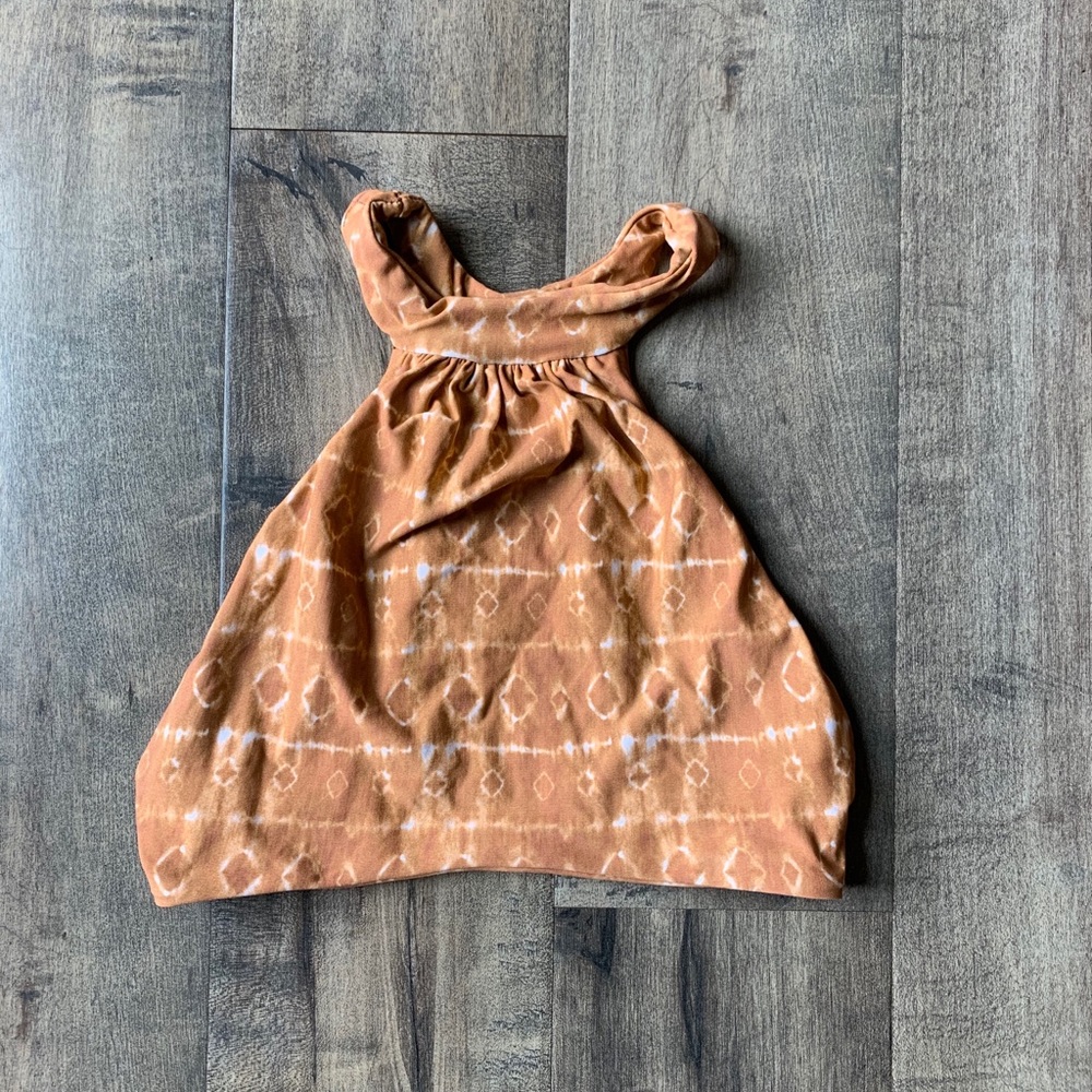 Boys + Arrows halter bikini top